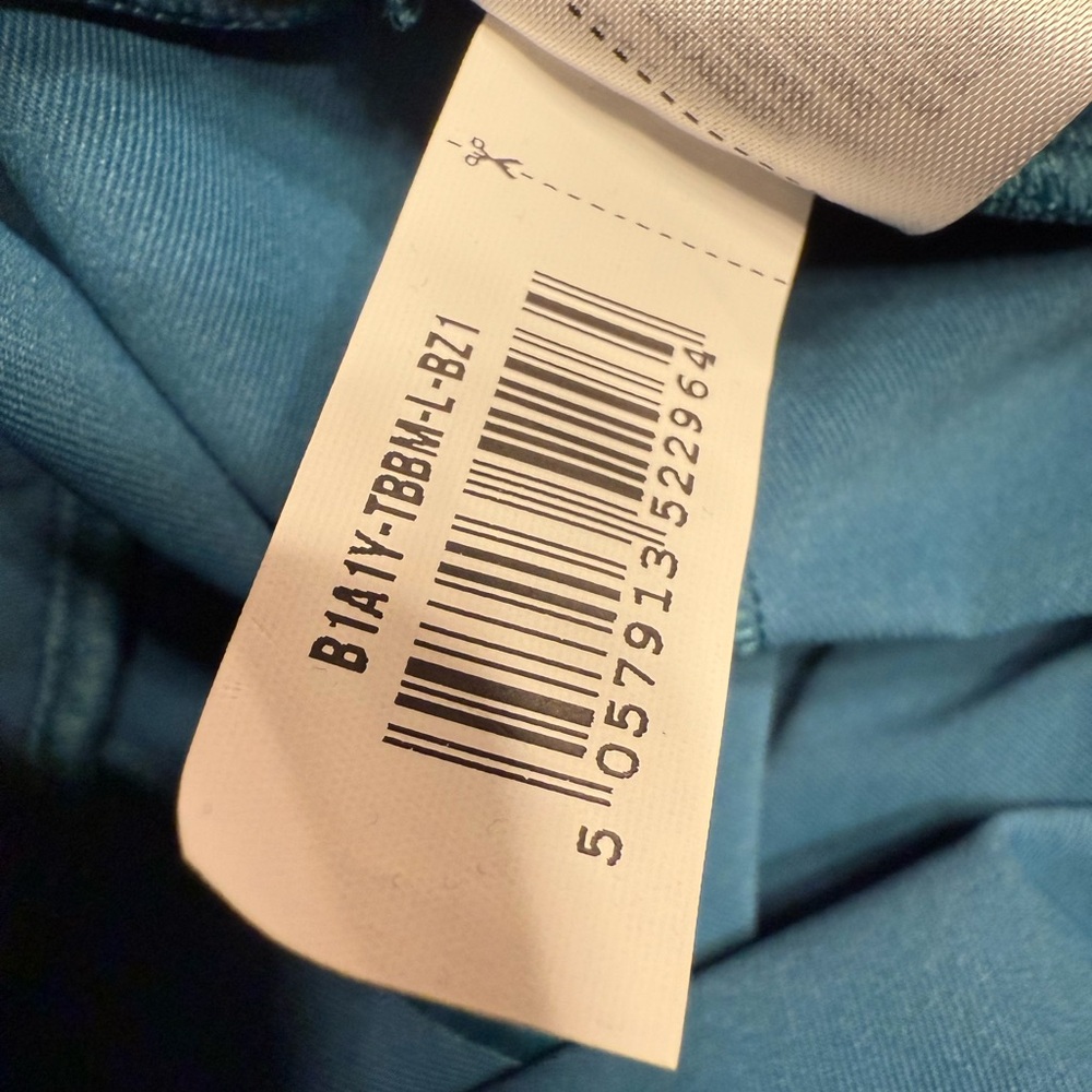 NEW Gymshark Speed Women 3/4 Leggings B1A1Y-TBBM-BZ1 Teal Green Large - Picture 5 of 5